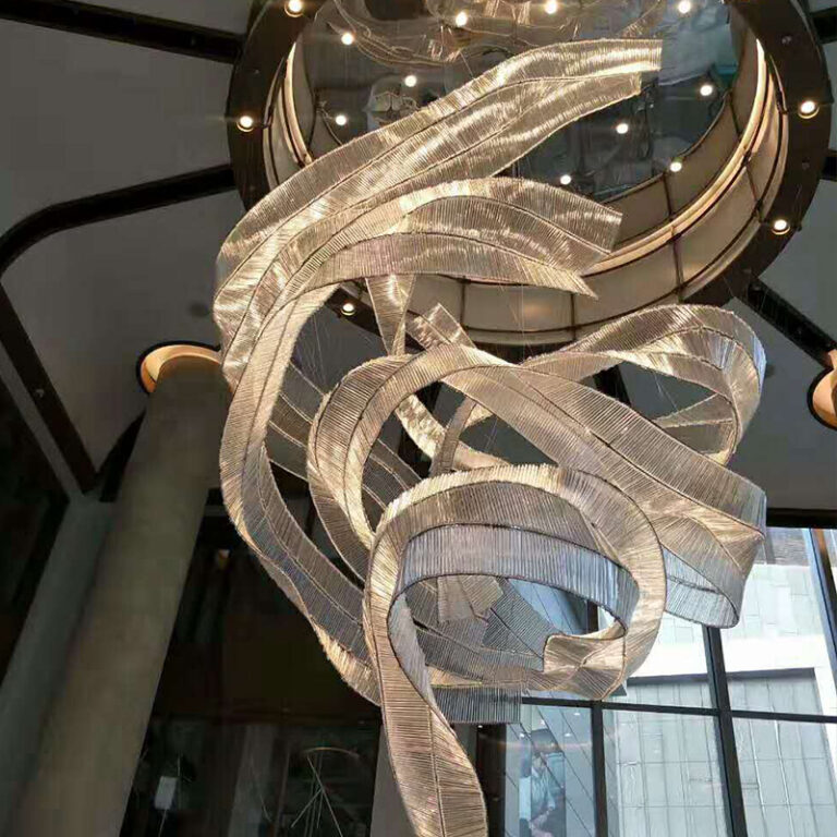 Luxury Decorative Nordic Style Led Chandelier Lighting for Living Villa Lobby Foyer