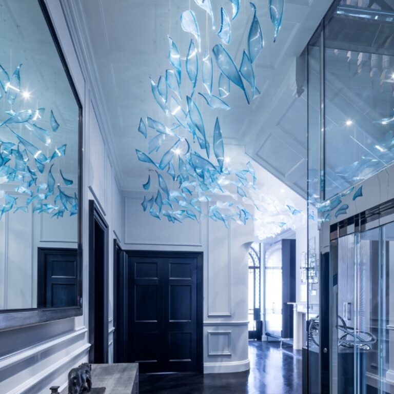 Modern Hotel Lobby Chandelier  Project Design